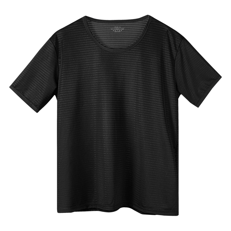 تيشيرت رجالي من قماش الحرير ال - مراجعة Undershirt Crew Neck وسعره