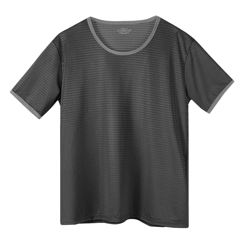 تيشيرت رجالي من قماش الحرير ال - مراجعة Undershirt Crew Neck وسعره