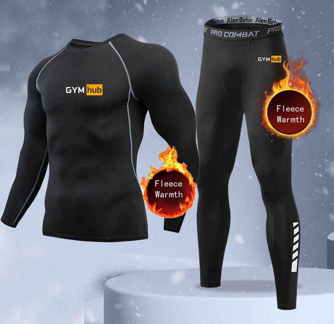 طقم ملابس داخلية شتوية دافئة ل - مراجعة Thermal Long John وسعره