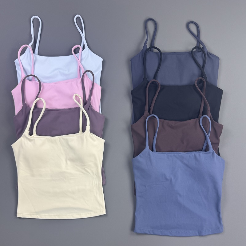 بلوزة رياضية نسائية بحمالات رف - مراجعة Suspender Tank Top وسعره